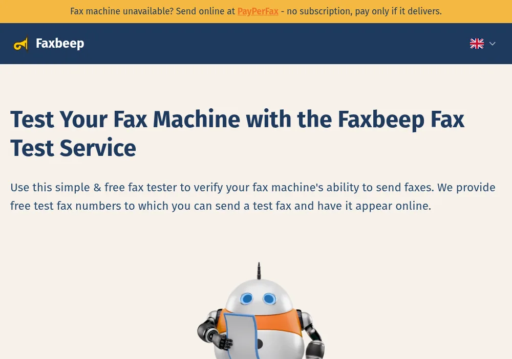 Faxbeep